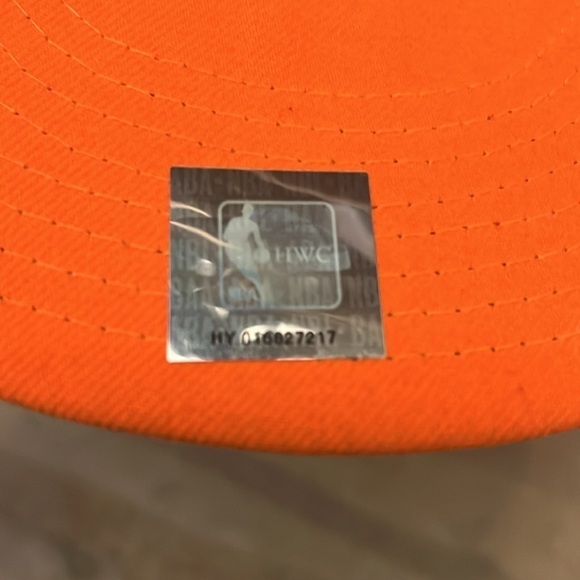 NY Knicks New Era SnapBack Hat 9FIFTY Hardwood Classics One Size - Picture 6 of 10